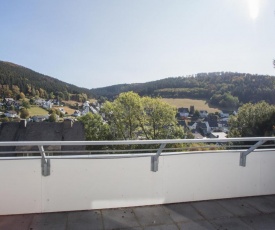 Large apartment with balcony in Winterberg-Silbach, adjacent to a hiking trail